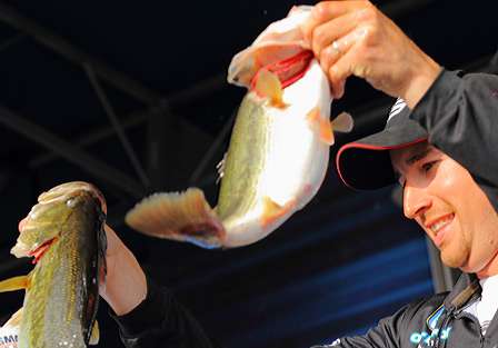 Ott Defoe had the fish to stand in ninth.
