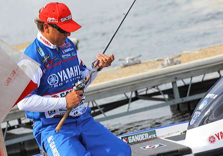 Dean Rojas put away his signature frog after coming up short on making the top 12.