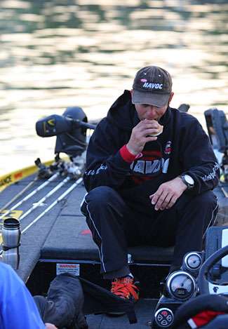 Mike Iaconelli made a nice comeback after a poor Day One and finds himself fishing on the final day.