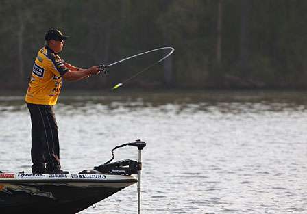 The following photos show a fish catch from Terry Scroggins on Day Four.