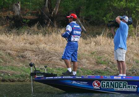 Rojas already had two keepers early in the morning on Day Two of the Trokar Battle on the Bayou.