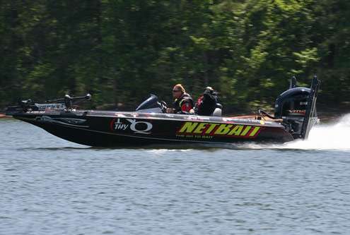 <p>
	Greg Vinson was in the top 10 coming into the day and runs to his next spot on West Point Lake.</p>
