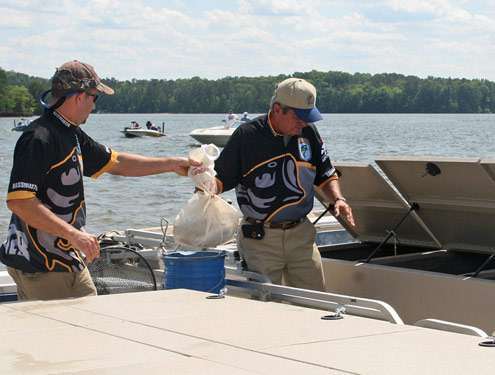 <p>
	All bass are kept on the live release boat and then taken out onto West Point Lake and turned loose.</p>
