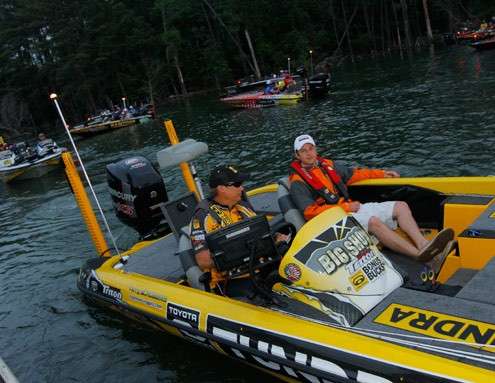 <p>
	Terry Scroggins has been chasing Alton Jones all season for the Toyota Tundra Bassmaster Angler of the Year lead.</p>
