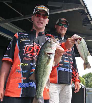 <p>
	With 5 pounds, Travis Snyder and Chuck Major from Oklahoma State finished the day in 20<sup>th</sup> place.</p>
