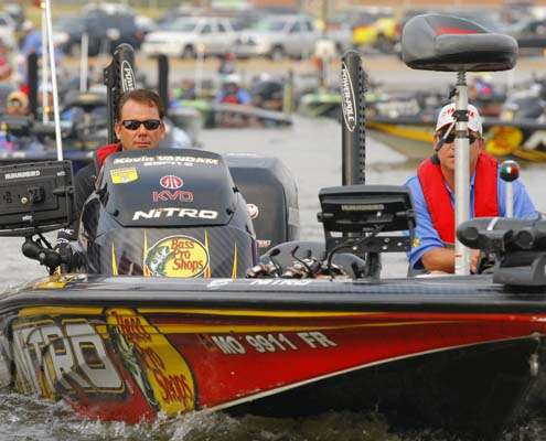 <p>
	Kevin VanDam is just a few fish and a formality away from capturing his seventh Angler of the Year title.</p>
