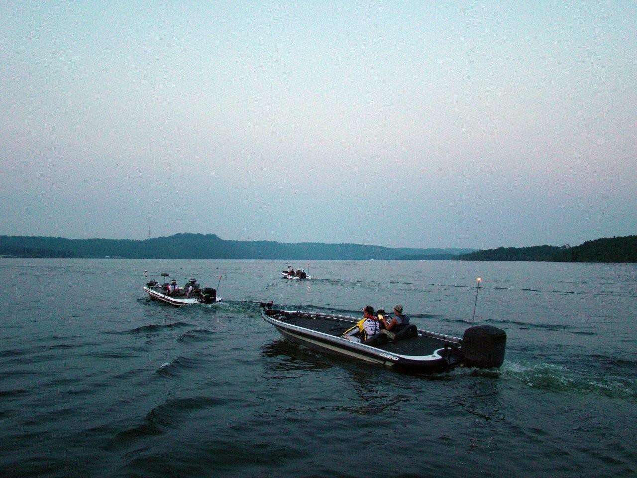 <p>
	Central Divisional competitors set out on what promises to be a second hot day on Table Rock Lake.</p>
