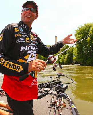 VanDam likes his chances to close out his 7<sup>th</sup> AOY title at the end of the day.
