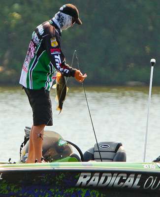 <p>
	With weights during the tournament being generally low, this is a good fish to begin the day. </p>
