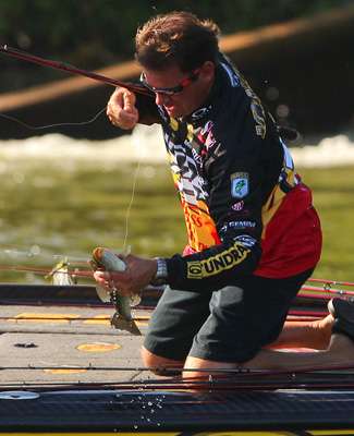<p>
	The tactic worked and VanDam boats another keeper. </p>
