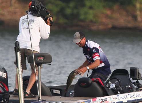 <p>
	With a good fish on the first cast, Walkerâs day started on the right foot.</p>

