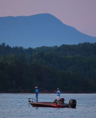<p>
	Ferguson started on the same spot that has held several of the fish weighed on the first two days of competition. </p>
