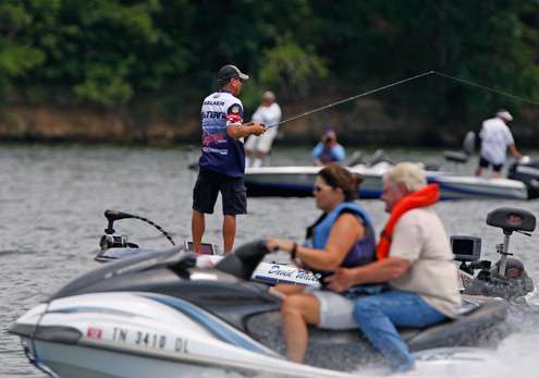 These photos were taken from the final day of Dixie Duel competition on Wheeler Lake.
