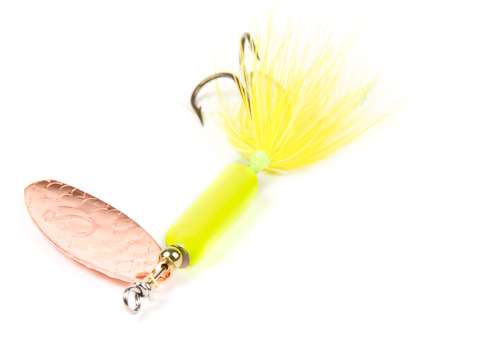 <p>
	<strong>Worden's:  Hammer Blade Series Rooster Tail</strong></p>
<p>
	Wordenâs Rooster Tail spinnerbaits are now available with hammered blades in copper, brass and silver. They come in 12 colors with sizes ranging from 1/16 to 3/8 ounce.</p>
