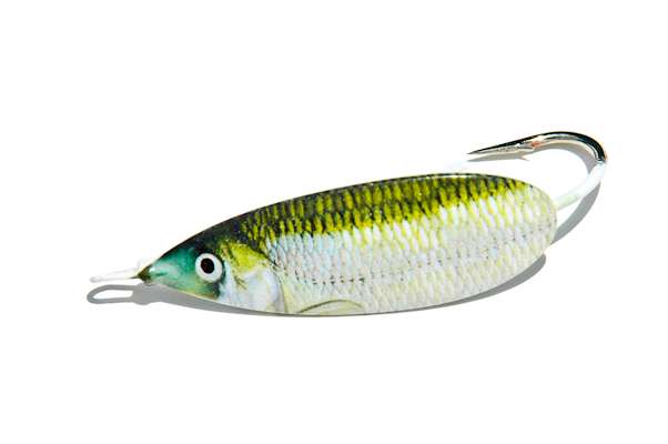 <p>
	<strong>Persuader American Angling: Imaged Ultraviolet Weedless Spoons</strong></p>
<p>
	The weedless spoon has been around a long time, but Persuader American Angling has added a new twist with its actual photo images of three baitfish species (shad, shiner and crappie) on the baits. The ultraviolet paint enhances the vision of fish in shaded or dark water.</p>
