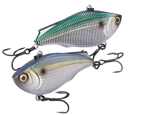 <p>
	<strong>Yo-Zuri: Rattl'n Vibe FW</strong></p>
<p>
	New to this line of baits are three metallic finish colors. This lipless crankbait produces a high frequency rattle sound and features Yo-Zuri's Sashimi Color Change technology, whereby the bait appears to change colors as it moves through the water.</p>
