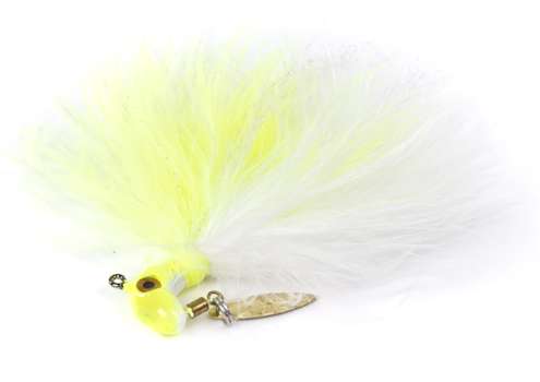 <p>
	<strong>TTI Blakemore Roadrunner: Marabou</strong></p>
<p>
	Blakemore has put its spin on an old standby, the Marabou jig. With the addition of the spinning blade underneath the leadhead, this Marabou has unparallelled action.</p>
