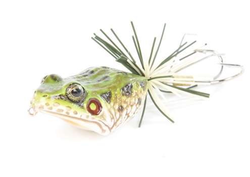 <p>
	<strong>Evolve: Pulse Frog</strong></p>
<p>
	This topwater frog has a hard body and a pair of hooks that trail it. It's designed to walk, spot and splash upon retrieve. Two wire weedguards ensure that the frog stays snag free.</p>
