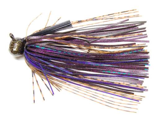 <p>
	<strong>Jewel Bait: FlopTop Jig</strong></p>
<p>
	The FlopTop jig has long wide-leg strands on the outside and regular strands on the inside.</p>
