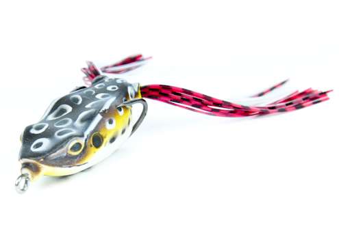 <p>
	<strong>Evolve Lures: Pond Doctor</strong><br />
	This pint-sized frog is made with super-soft plastic and a realistic<br />
	finish that rivals most topwater frogs.</p>
