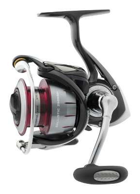 <p>
	<strong>Daiwa: Ballistic</strong></p>
<p>
	The Ballistic is one of the more loaded mid-priced spinning reels on the market. It features the Air Rotor of the Certate but also has an Air Bail, a lightweight design that increases sensitivity and reduces weight. It's also loaded with anti-corrosive materials from the bearing to the sealed drag.</p>
