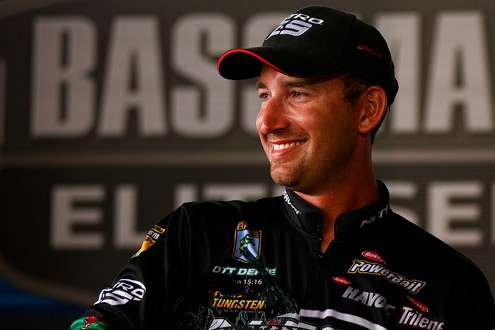 <p>
	Proud to stand on the Bassmaster stage, Ott DeFoe has dreamed about this moment since he was young.</p>
