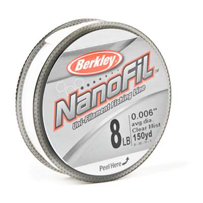 <p>
	<strong>Berkley: NanoFil</strong></p>
<p>
	NanoFil is made with Dyneema, which allows for longer casts and reduced air drag. It has zero memory and high sensitivity. NanoFil comes in sizes ranging from 1 to 12-pound-test.</p>
