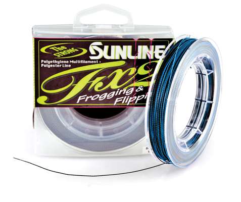 <p>
	<strong>Sunline: FX2</strong></p>
<p>
	Sunline enlisted the help of frog-fishing technician Dean Rojas to create the ultimate frogging and flipping braid. The result is FX2, an 8-strand braided line that has a smooth surface and circular cross section. A circular â as opposed to oval â cross-section is said to cast smoother and be more consistent. FX2 is also engineered to hold its color for a long time.</p>
