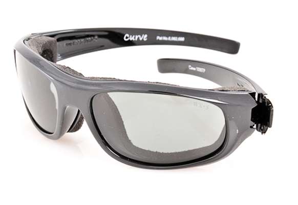 <p>
	<strong>Wiley: X Curve</strong></p>
<p>
	The Curve feature all the rugged features that Wiley X is known for while incorporating a sleek style. Theyâre part of the Climate Control series which include a patented Facial Cavity Seal that protects your eyes from debris while moving, say, on a bass boat. The lenses are made form shatterproof Selenite polycarbonate.</p>
