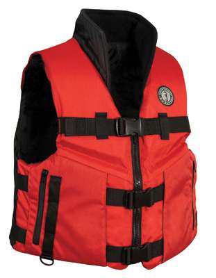 <p>
	<strong>Mustang Survival: ACCEL100 Fishing Vest</strong></p>
<p>
	Designed to be the fastest fishing vest on the market, the ACCEL100 is constructed for 100 mph speed and comfort features like segmented foam, a fleece-lined collar and fleece-lined hand warmer pockets.</p>

