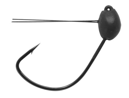 <p>
	<strong>Gamakatsu: Jig Head Wacky</strong></p>
<p>
	Gamakatsu enters the market for wacky jig heads with a model featuring a nickel/titanium weed guard, recessed hook eye, and specially-designed hook. It's available in black or green pumpkin and in sizes ranging from 1/16 to 3/16 ounce on a 1/0 hook.</p>
