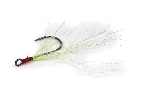 <p>
	<strong>Zappu: Tinsel Hook</strong></p>
<p>
	This hook is super sticky sharp and decorated to add flash and appeal to any worm, rig or bait. It's ideal as a trailer hook for spinnerbaits, buzzbaits and Chattetbaits.</p>
