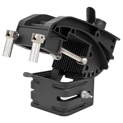 <p>
	<strong>ProControll: EZ Mount II</strong></p>
<p>
	EZ Mount II from ProControll is a universal bracket that receives any model of transom mount electric trolling motor for placement virtually anywhere on most johnboats. Made of fiberglass reinforced nylon, the bracket overlaps a bow or gunnel edge and is secured by screw clamps. Installation requires only a screwdriver.</p>
