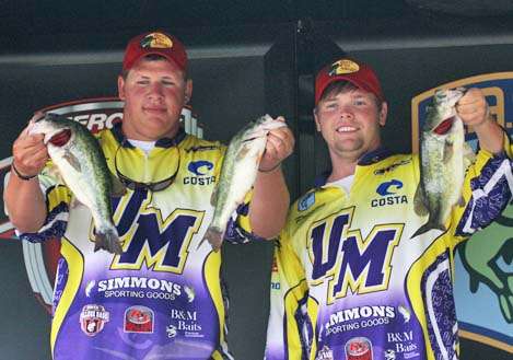<p>
	 </p>
<p>
	Montevallo anglers Jonathan Suchey and Preston Broadhead caught a limit weighing 9-3, good for seventh place.</p>
