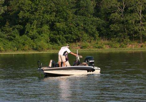 <p>
	 </p>
<p>
	Upshaw culls and SFA, with 11-2 on Day One, was on its way to a top five finish and another day fishing for the Mercury College B.A.S.S. National Championship.</p>
