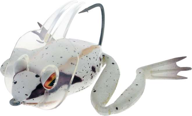 <p>
	<strong>River2Sea: Dahlberg Diver Frog</strong></p>
<p>
	It looks like a lot of other soft plastic topwater frogs, but the Dahlberg Diving Frog has a clear plastic collar that causes it to dive 2 to 2 1/2 feet on the retrieve. Fish it on the surface or pull it underneath, the "hook up" design keeps it free of hang ups.</p>
