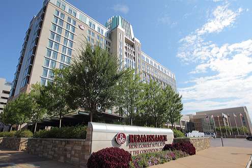 <p>
	 </p>
<p>
	The Montgomery Renaissance Hotel & Spa at the Convention Center added an impressive new outline to Montgomery skyline in 2007. It is host to a 9,000-square-foot European-style spa and the Montgomery Performing Arts Center as well as a state-of-the-art Convention Centre.</p>
