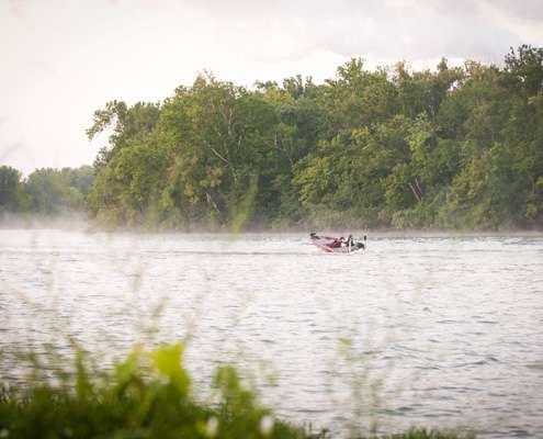 The 2011 Northern Open #1 is being held on the James River in Virginia.

