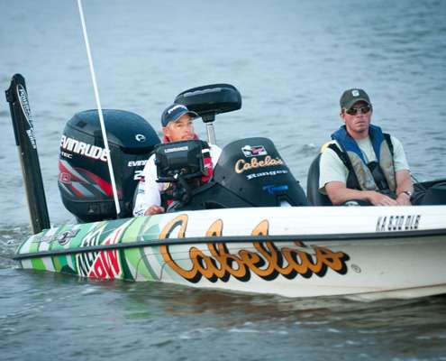 <p>
	Clark Wendlandt's is the last boat to take off on Day Three.</p>
