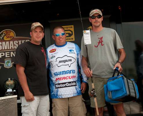 <p>
	Third-place team: Salmon, Chrisman and Moore.</p>
