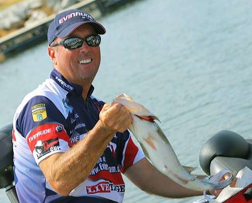 <p>
	David Walker used the key lure he learned about from Jordon to win the Dixie Duel at Wheeler Lake in June.</p>
