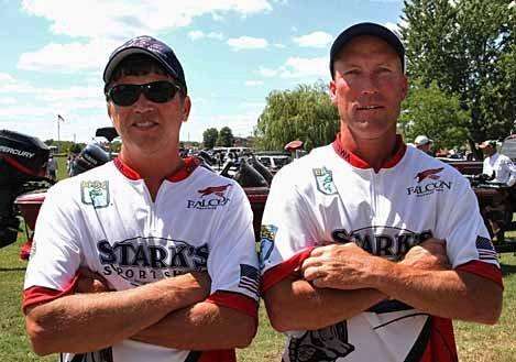 <p>
	These two Iowa anglers know what it takes to win. Both Thad Takes (left) and Terry Fitzpatrick have fished the Bassmaster Classic â Takes in 2004 and Fitzpatrick in 2009 â and both made the cut.</p>
