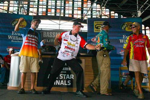 <p>
	In the end, team Guy Eaker and Ken Cook were victorious. </p>
