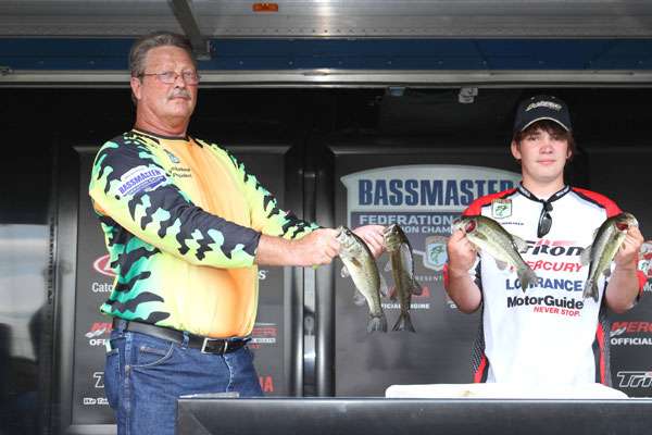 <p>
	West Virginiaâs youth winner in the 15-18-year-old age group Henry Schomaker display his catch of the day.</p>
