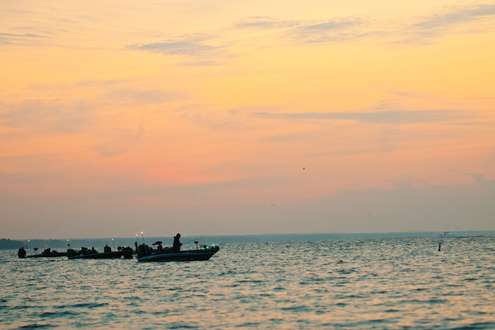 <p>
	A beautiful morning greeted anglers on Day Two of the tournament.</p>
