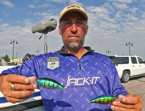 <p> 	 </p> <p> 	Brian Metry was one of the few anglers to rely almost solely on a deep-running crankbait. He found success with a Jack-It Products Deep Runner 600. âI was running it along a shelf and once it dropped down a couple feet, they would hit it as it came out into the open,â Metry said. âI was burning it and it was so much work, I got blisters on my hands. But when thereâs no wind, thatâs what you have to do.â</p> 
