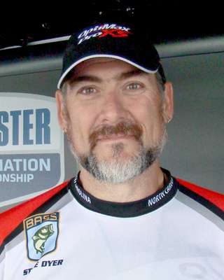 <p>
	Stephen Dyer is member of the Southfork Bassmasters. The land surveyor lives in Mount Pleasant, N.C., and will compete in the Southern Division on behalf of his state. He is sponsored by Legend Boats, Boaterâs Marine in Monroe, N.C., True South Custom Lures and Koyote Fishing Tackle.</p>
