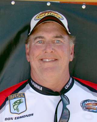 <p>
	Don Edmonds is retired owner of a hunting and fishing club. He fishes with the Golden State Bass Club and will represent California in the Western Division. His sponsors include Skeeter, Yamaha, MotorGuide, Mercury, Triton, Federation Alliance, Blade Runner Tackle, Toyota Trucks, Catchem Caro Custom Baits, Uncle Bob, California B.A.S.S. Federation, Golden State Bass Club, Captain Jackâs Jigs and Evan Williams Bourbon.</p>

