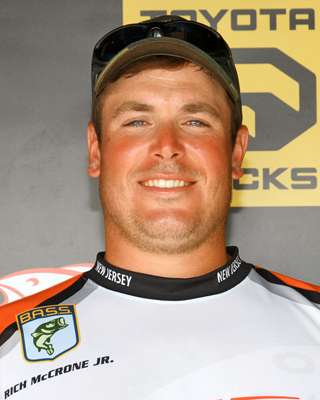 <p>
	Rich McCrone III is a construction mechanic in Cream Ridge, N.J. He fishes for the Five Alive Bassmasters and will compete for New Jersey in the Mid-Atlantic Division.</p>
