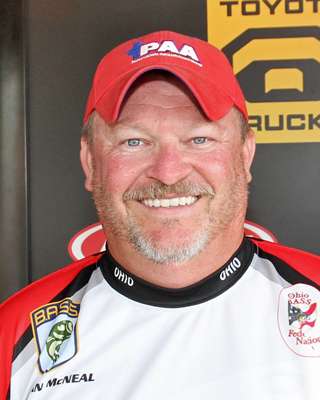 <p>
	Bryan McNeal of Enon, Ohio, is in commercial sales. The Catchem Bassmasters member will fish for Ohio in the Northern Division. His sponsors are Baker Krizner Financial Planning, Stuckey & Associates Inc., Triton Boats, Mercury Outboards, MotorGuide, Lowrance and the Ohio B.A.S.S. Federation Nation.</p>
